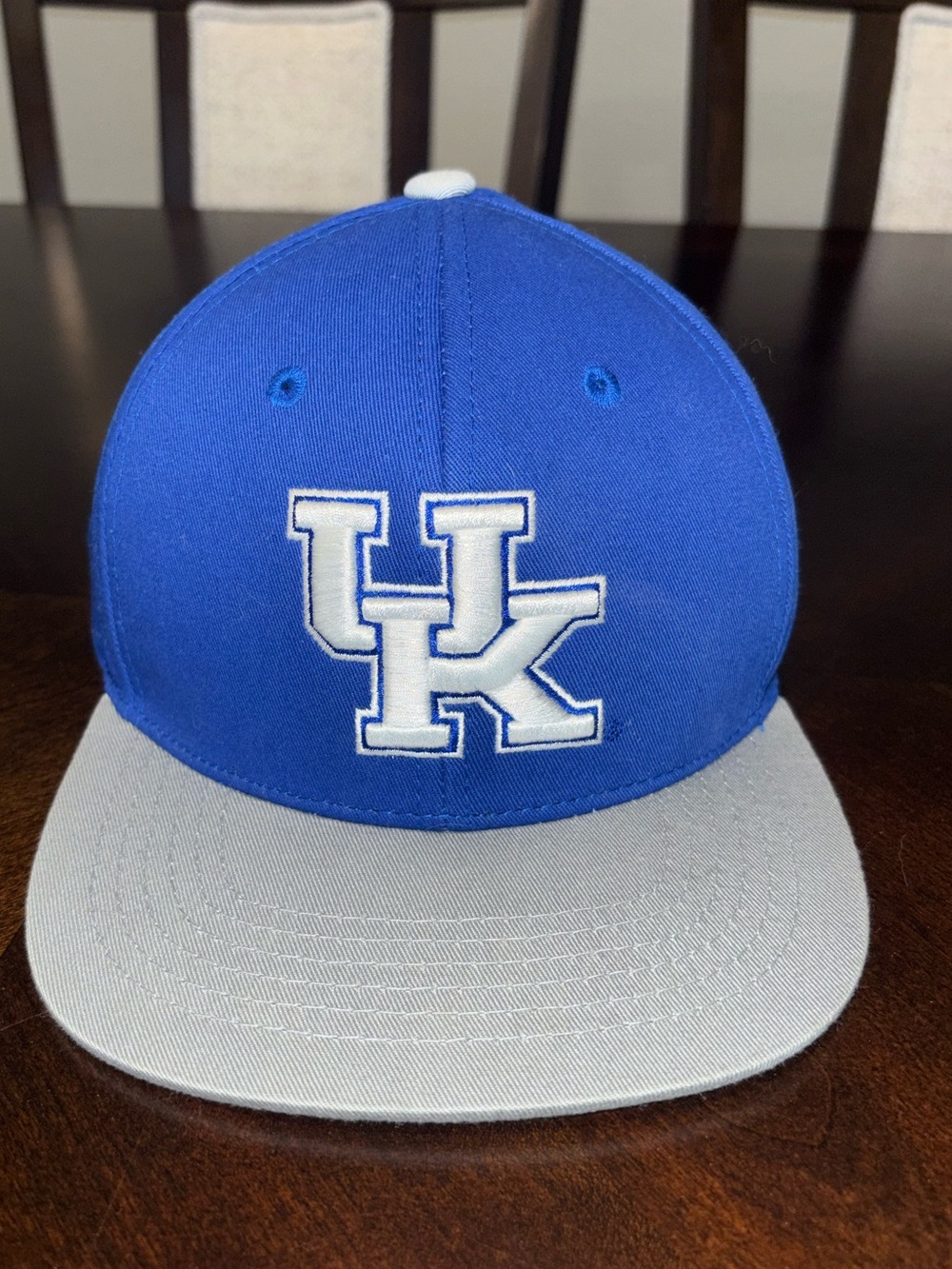 Kentucky Wildcats Youth Adjustable Snapback Hat Blue Gray UK Logo